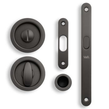 Picture of Valli Radius Sliding Door Set - Dark Bronze PVD - K1500EDPVD