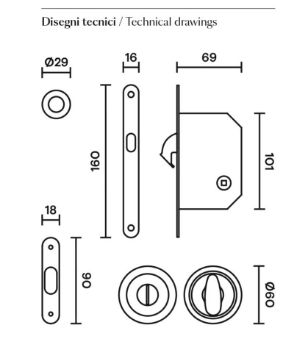 Picture of Valli Radius Sliding Door Set - Satin Nickel PVD - K1500SNPVD