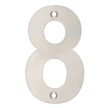 Picture of 4" Numerals (Grade 304) - ZSN01BSS