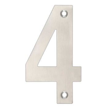 Picture of 4" Numerals (Grade 304) - ZSN01BSS