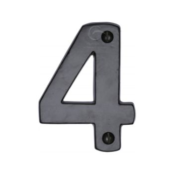 Picture of Smooth Black Numeral - FB351