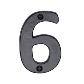Picture of Smooth Black Numeral - FB351