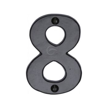Picture of Smooth Black Numeral - FB351