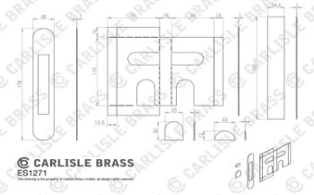 Picture of ES1271 - Intumescent for Eurospec Sashlocks