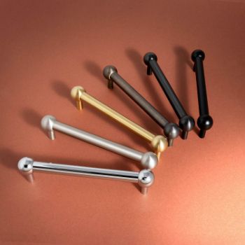 Picture of Plain Caesar Cabinet Pull Handle- AW856-AB