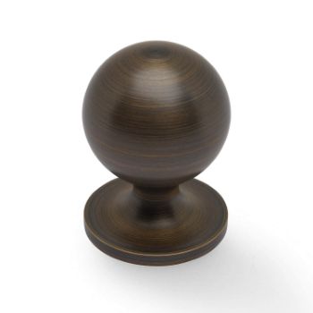 Picture of Plain Caesar Cabinet Knob- AW844-AB