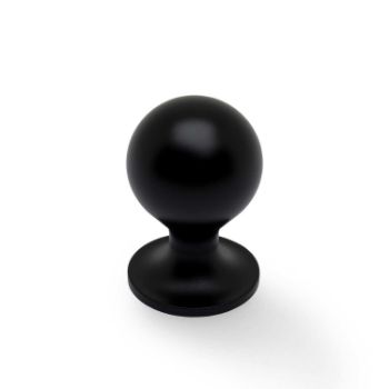 Picture of Plain Caesar Cabinet Knob-- AW844-BL