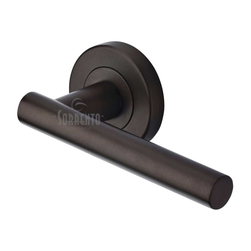 Picture of Sorrento Shuttle Matt Bronze Door Handles - Sc-3052-MBZ