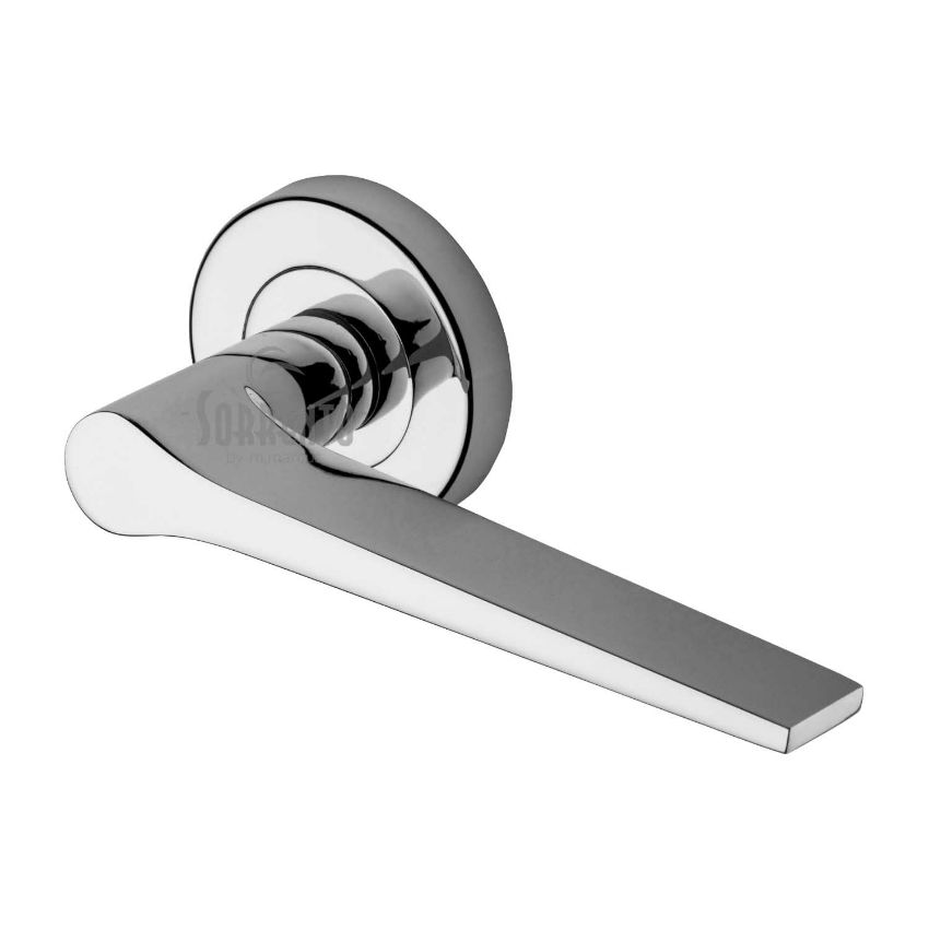 Picture of Sorrento Door Handle on Round Rose Neo Design- SC-3059-PC