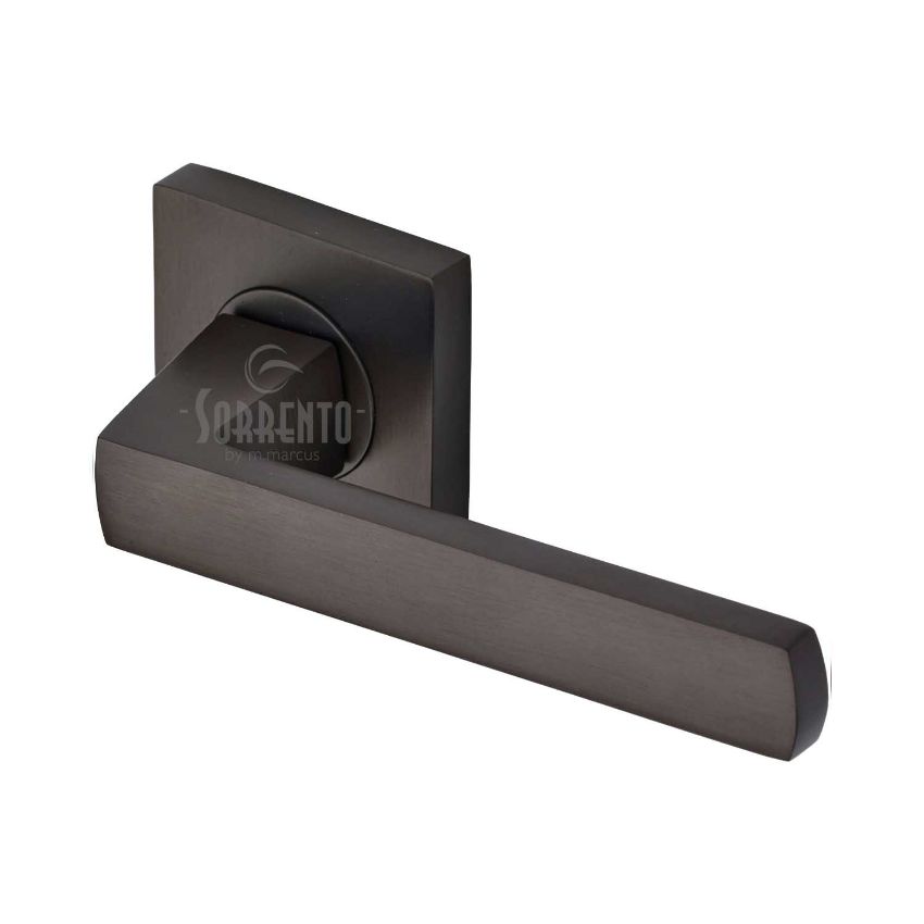 Picture of Axis Door Handles In A Matt Bronze Finish - Sc-4062-MBZ