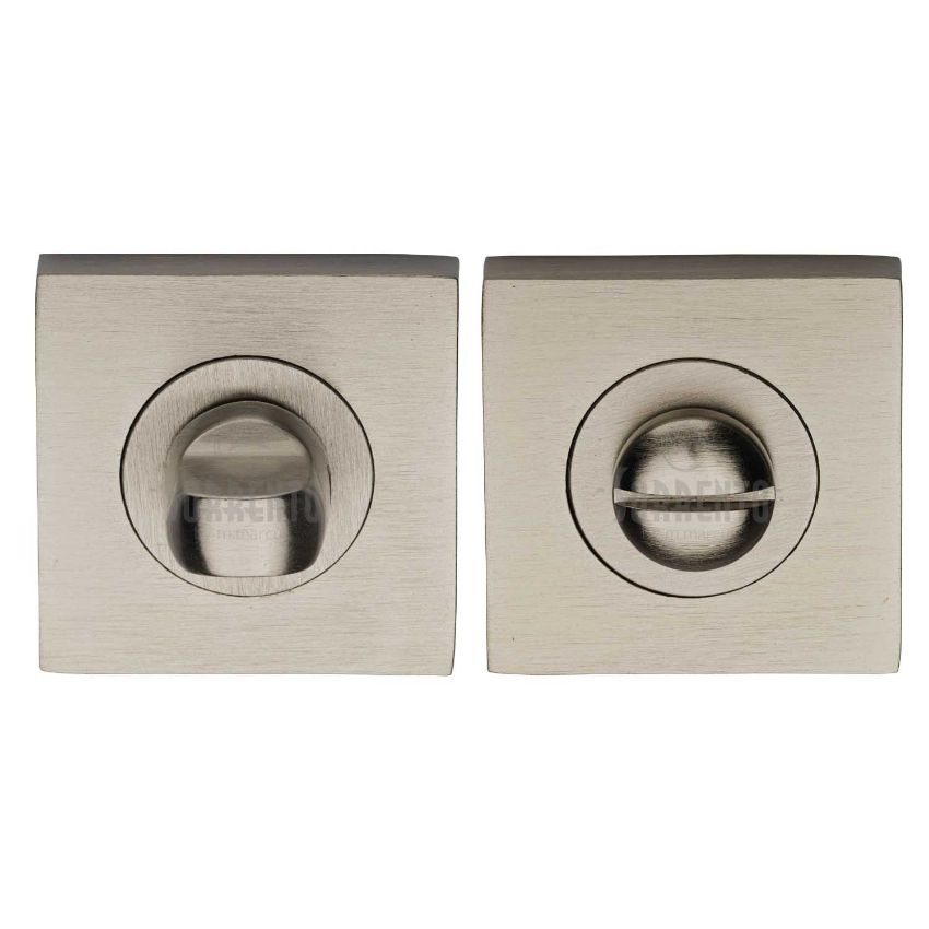 Picture of Sorrento Square Bathroom Turn And Release In Satin Nickel- SC-SQ0195-SNZ
