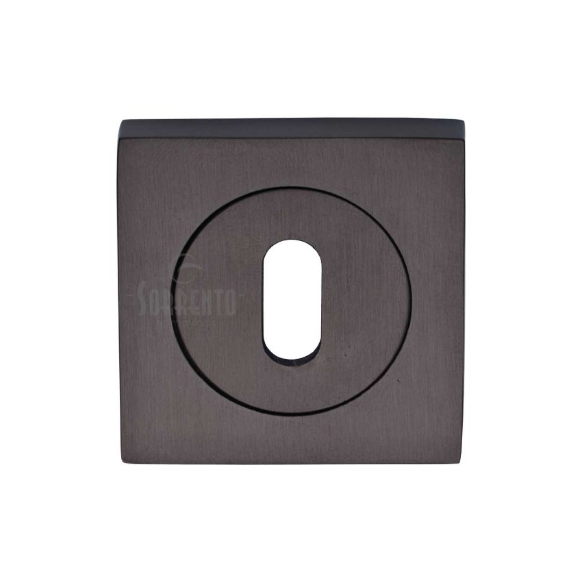 Picture of Sorrento Square Standard Escutcheon in Matt Bronze Finish - SC-SQ0191-MBZ