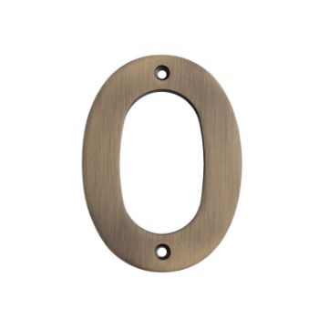 Picture of 102mm Antique Brass Stainless Steel Numerals - NUM10100AB