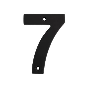 Picture of 102mm Matt Black Stainless Steel Numerals - NUM10100MB