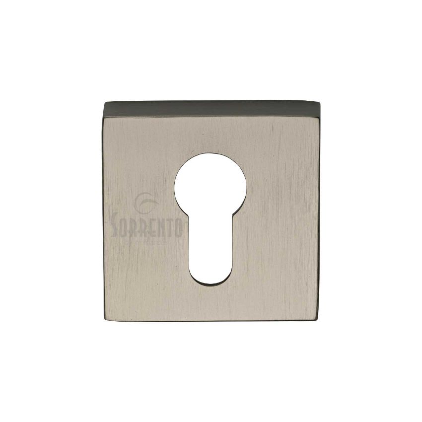 Picture of Sorrento Concealed Square Euro Escutcheon In Satin Nickel- SC-SQ5004-SNZ