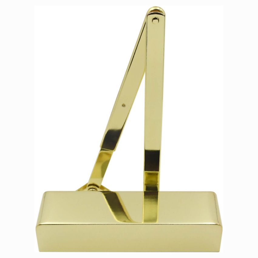 Picture of Polished Brass Overhead Door, Size 2 - 4 - ZDC0024A-PB