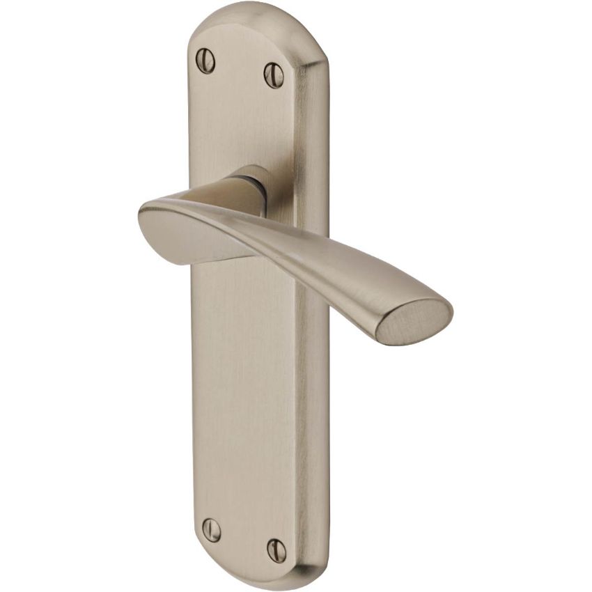 Picture of Atlanta Door Handles In Satin Nickel - SC-7610- SNZ