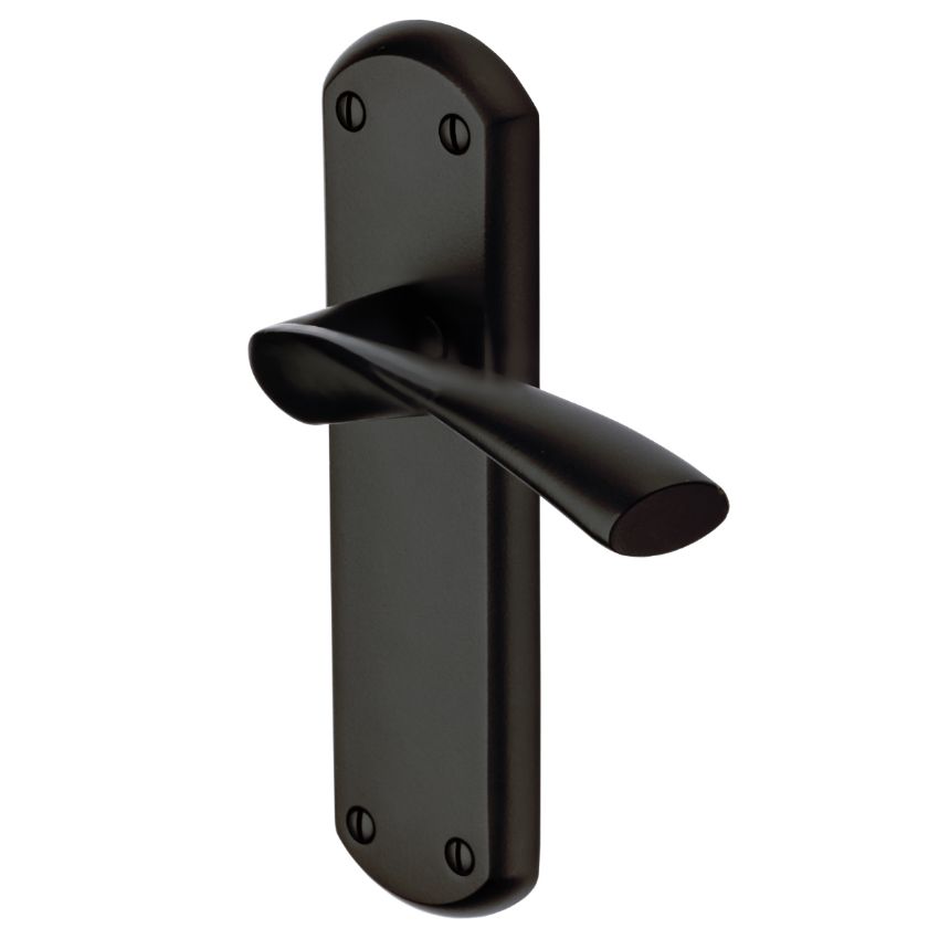 Picture of Atlanta Door Handles In Matt Black - Sc-7610-BLK