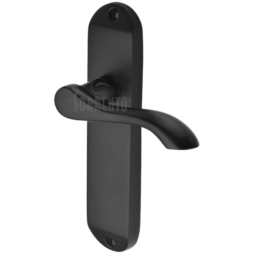 Picture of Aurora Door Handles In Black - Sc-7360-BLK