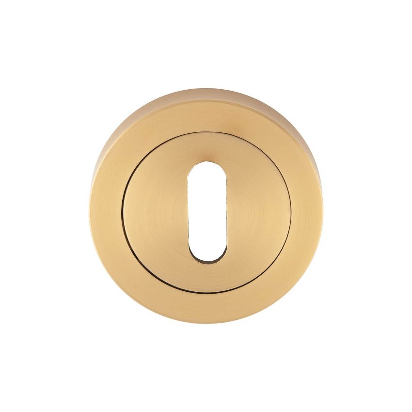 Picture of Manital Standard Lock Escutcheon in Satin Brass - EUL002SB