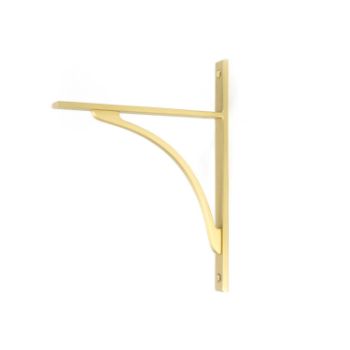Picture of Apperley Shelf Bracket In Satin Brass