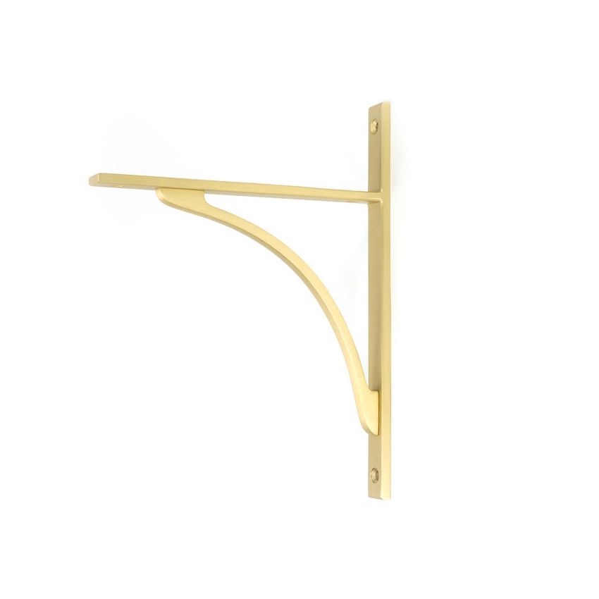 Picture of Apperley Shelf Bracket In Satin Brass