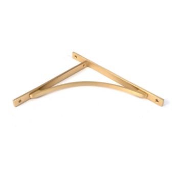Picture of Apperley Shelf Bracket In Satin Brass