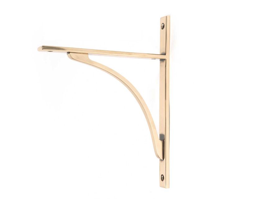 Picture of Apperley Shelf Bracket In Polished Bronze