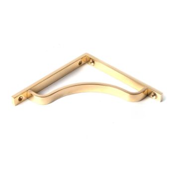 Picture of Abingdon Shelf Bracket In Polished Brass