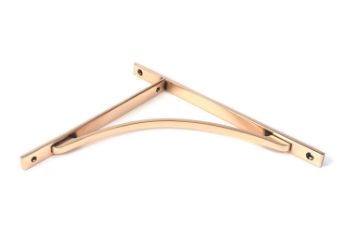 Picture of Apperley Shelf Bracket In Polished Bronze