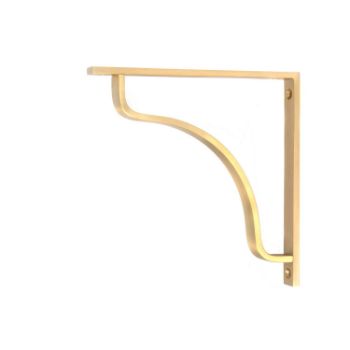 Picture of Abingdon Shelf Bracket In Satin Brass