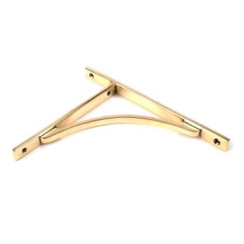 Picture of Apperley Shelf Bracket In Aged Brass