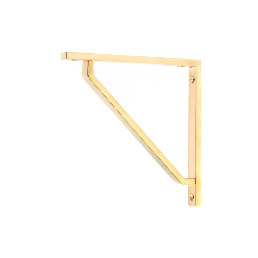Picture of Barton Shelf Bracket In Polished Brass
