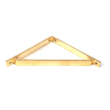 Picture of Barton Shelf Bracket In Polished Brass