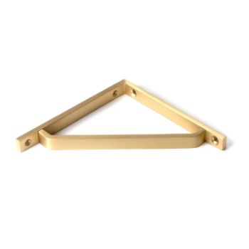 Picture of Barton Shelf Bracket In Satin Brass
