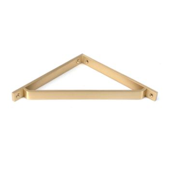 Picture of Barton Shelf Bracket In Satin Brass