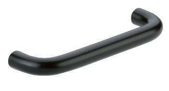 Picture of 10mm D Cabinet Handle In Black - 15502541