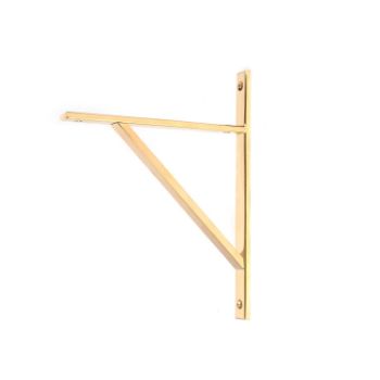 Picture of Chalfont Shelf Bracket In Polished Brass