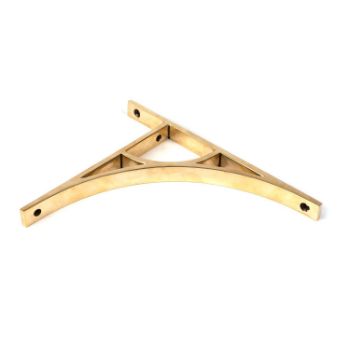 Picture of Tyne Shelf Bracket In Aged Brass