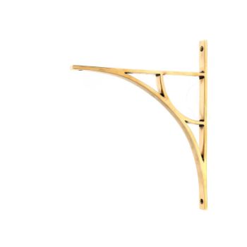 Picture of Tyne Shelf Bracket In Aged Brass