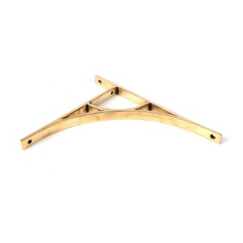Picture of Tyne Shelf Bracket In Aged Brass