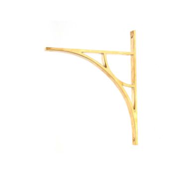 Picture of Tyne Shelf Bracket In Polished Brass