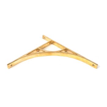 Picture of Tyne Shelf Bracket In Polished Brass