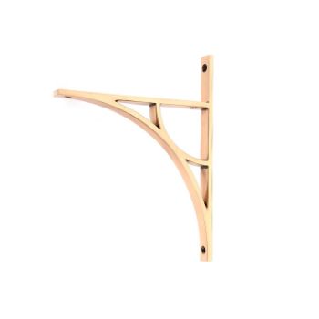 Picture of Tyne Shelf Bracket In Polished Bronze
