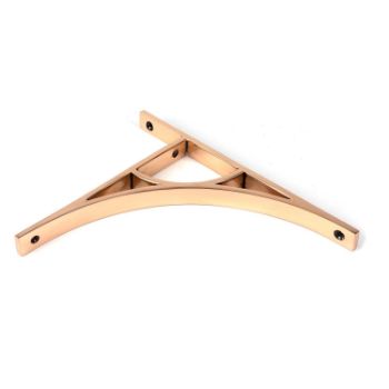 Picture of Tyne Shelf Bracket In Polished Bronze