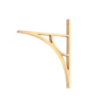 Picture of Tyne Shelf Bracket In Satin Brass