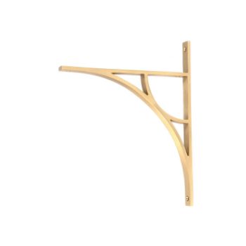 Picture of Tyne Shelf Bracket In Satin Brass