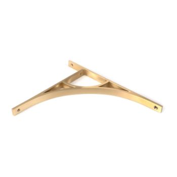 Picture of Tyne Shelf Bracket In Satin Brass