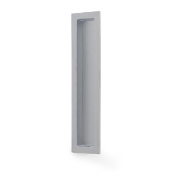 Picture of Alexander and Wilks Rectangular Flush Pull in Satin Chrome- AW911-100-SC