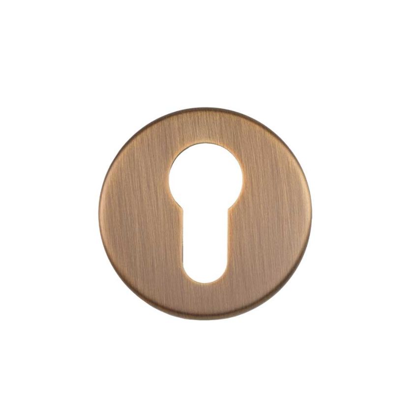 Picture of Euro Profile Escutcheon In Antique Brass- ZCS2001G3AB